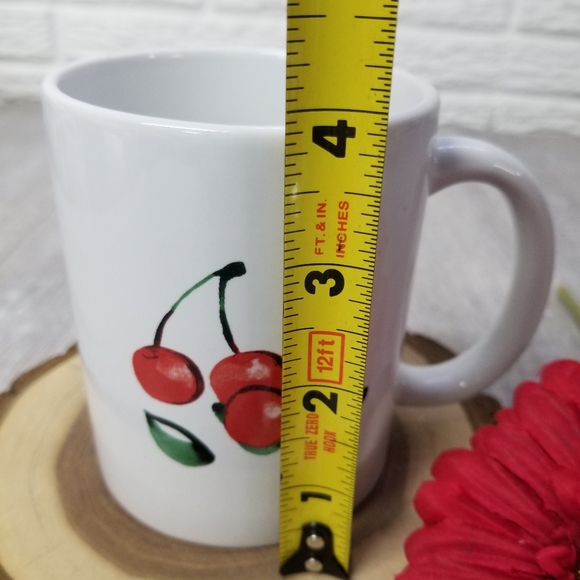 Cherries Themed Coffee Mug - Picture 7 of 8
